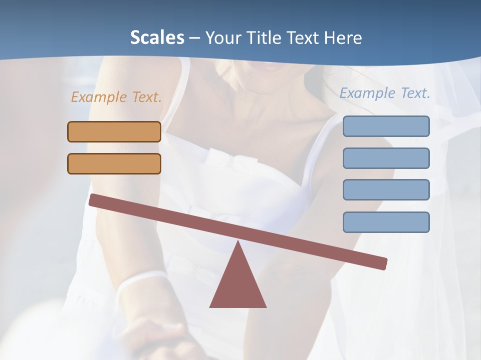 Attractive Wealthy Couple PowerPoint Template