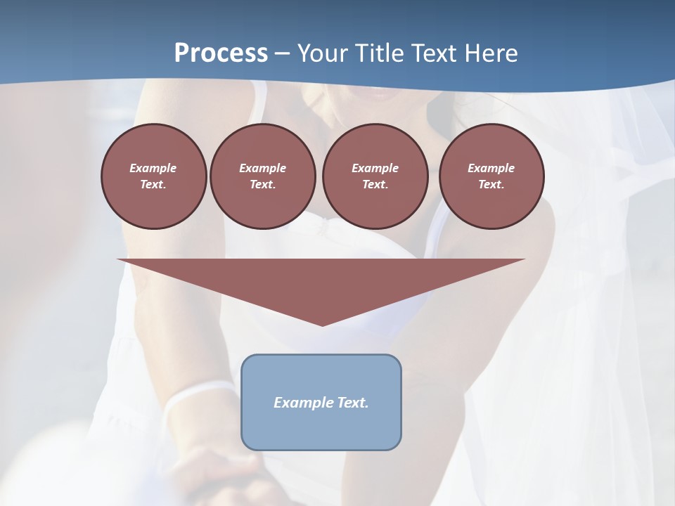 Attractive Wealthy Couple PowerPoint Template