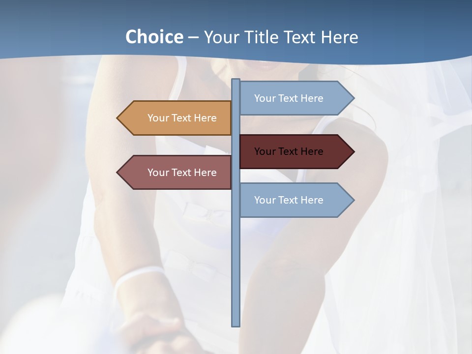 Attractive Wealthy Couple PowerPoint Template