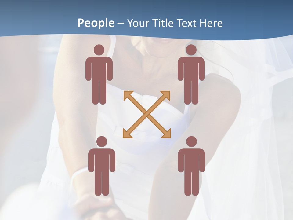 Attractive Wealthy Couple PowerPoint Template