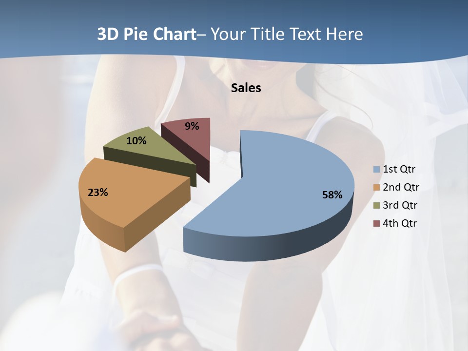 Attractive Wealthy Couple PowerPoint Template