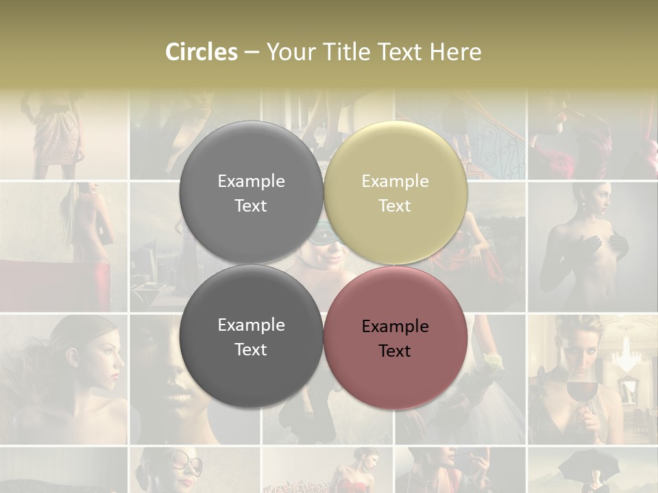 Legs Hat Attractive PowerPoint Template