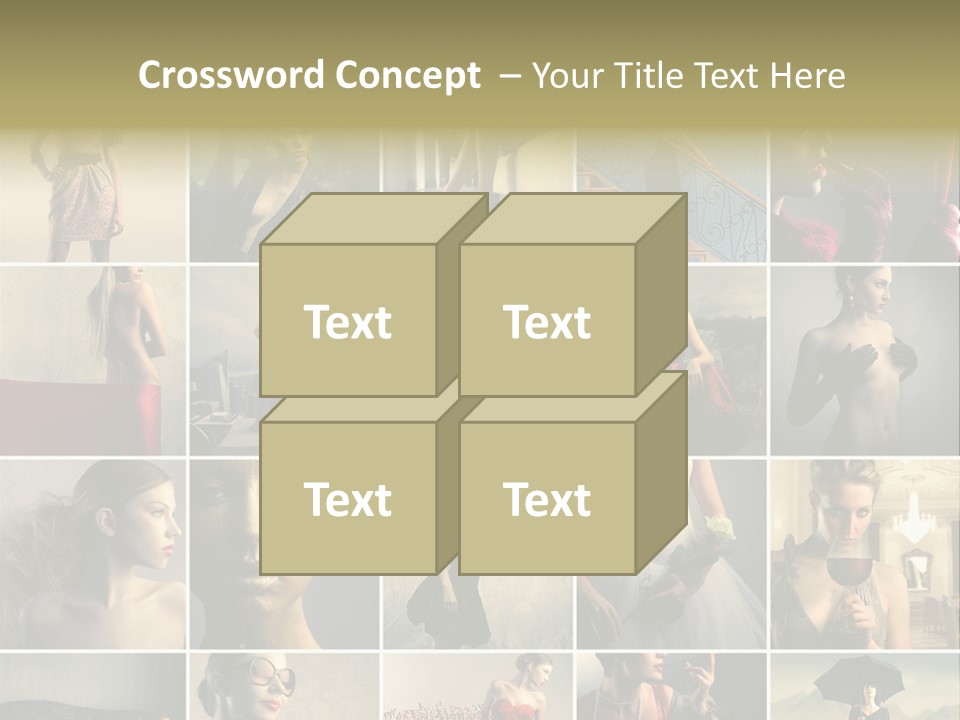 Legs Hat Attractive PowerPoint Template