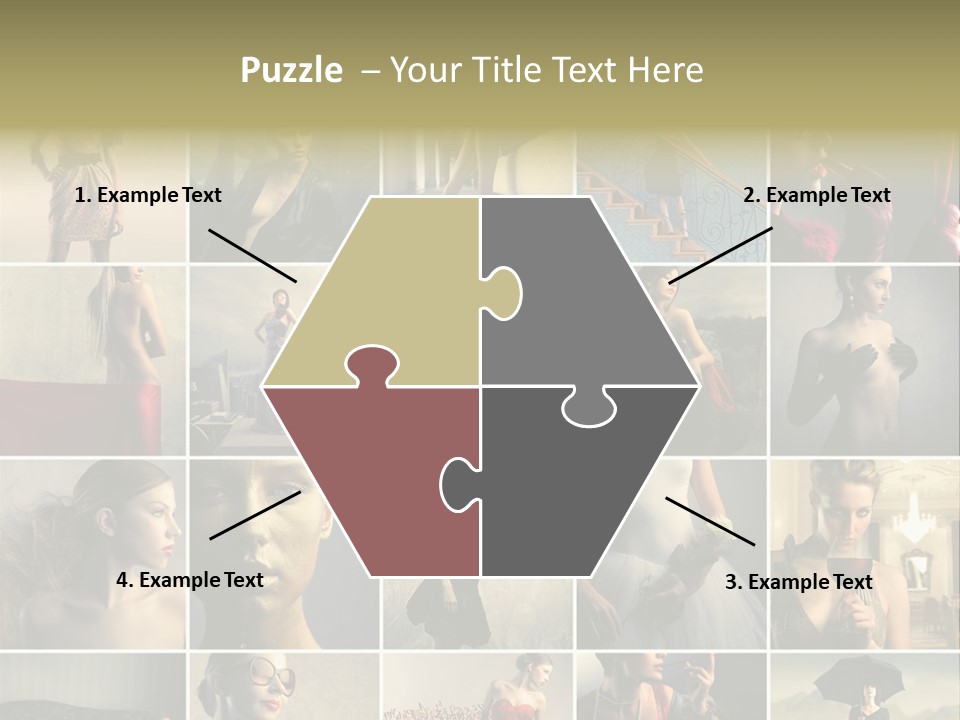 Legs Hat Attractive PowerPoint Template