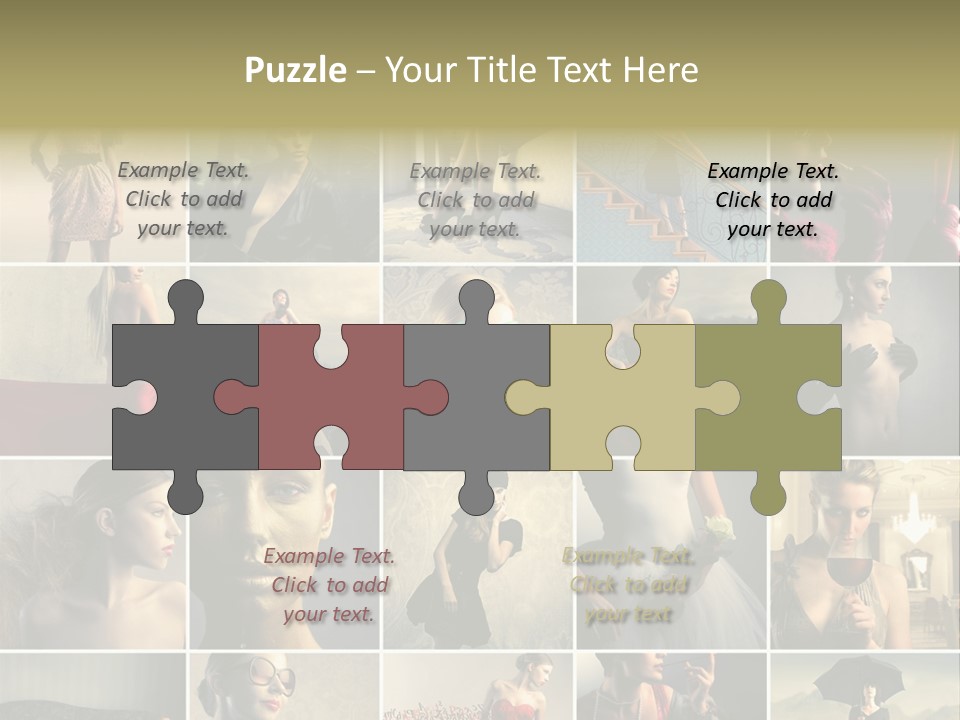 Legs Hat Attractive PowerPoint Template