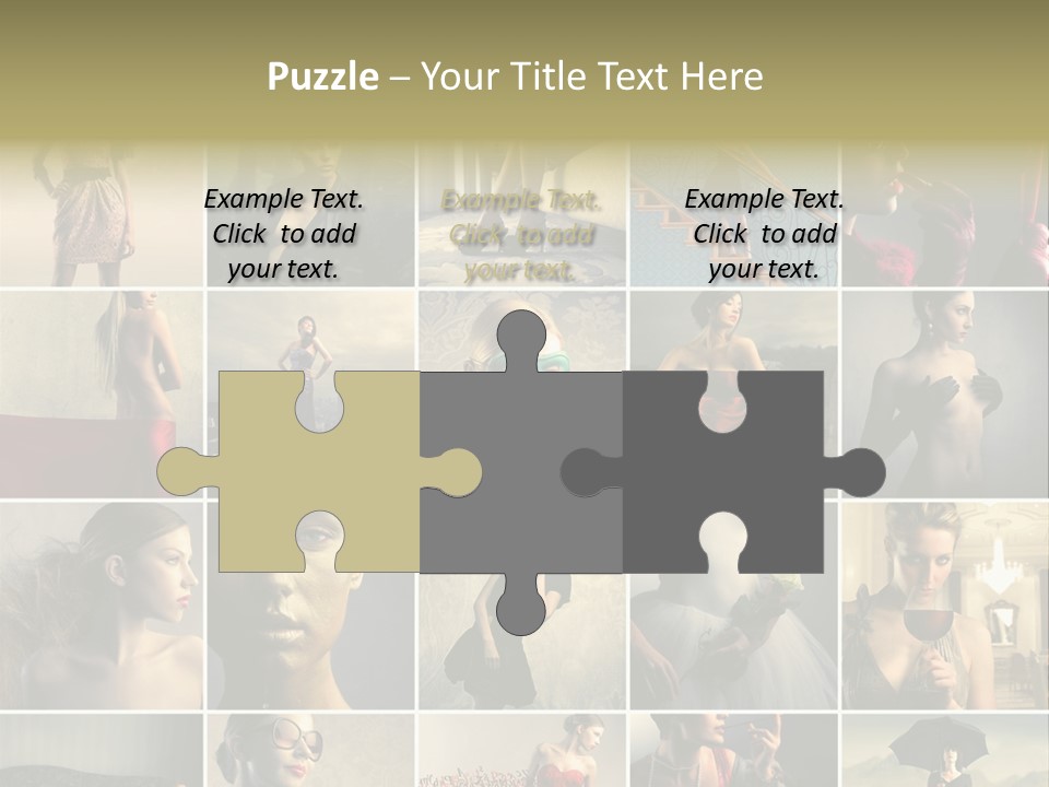 Legs Hat Attractive PowerPoint Template