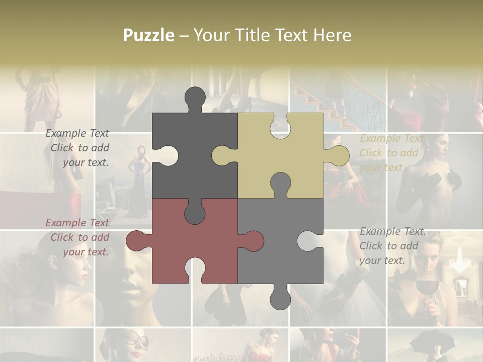 Legs Hat Attractive PowerPoint Template