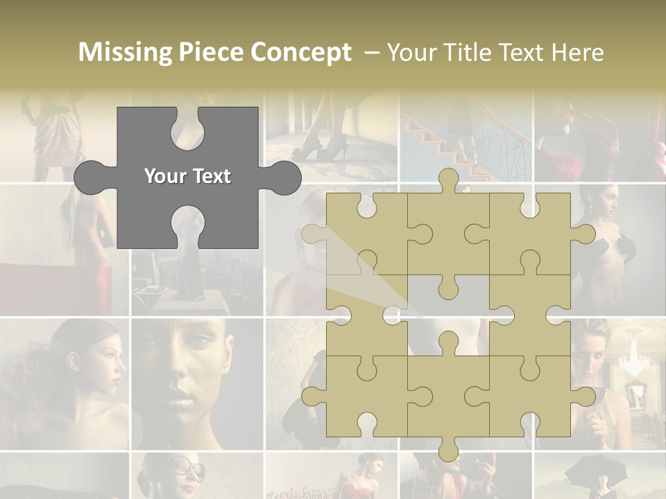 Legs Hat Attractive PowerPoint Template