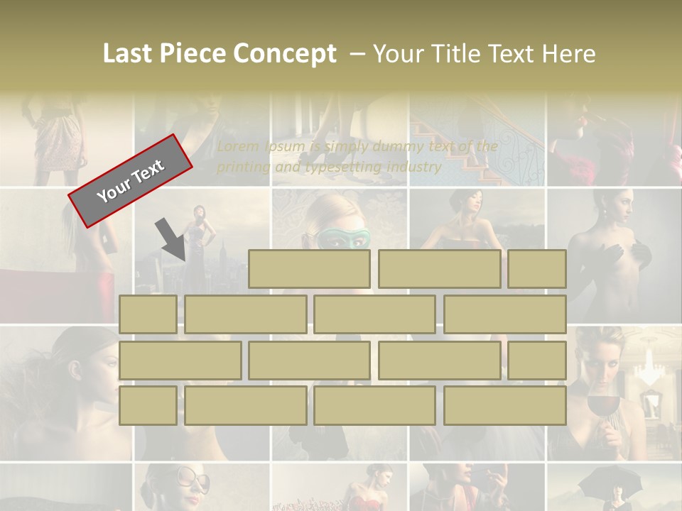 Legs Hat Attractive PowerPoint Template