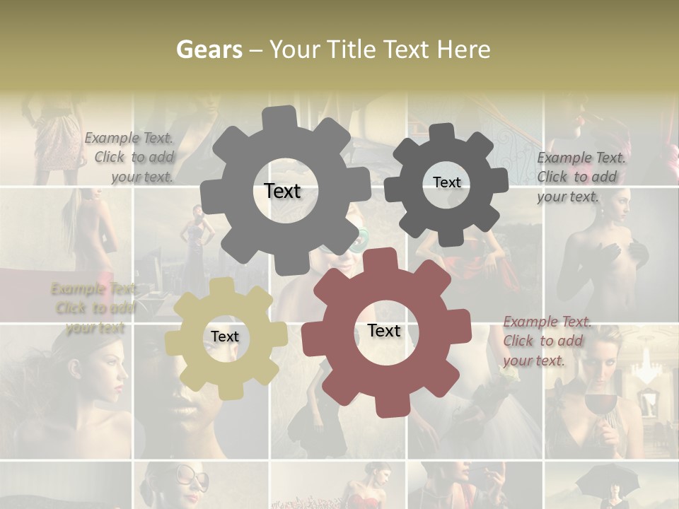 Legs Hat Attractive PowerPoint Template