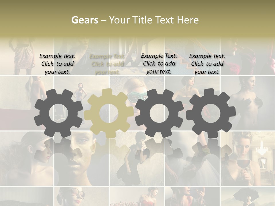 Legs Hat Attractive PowerPoint Template