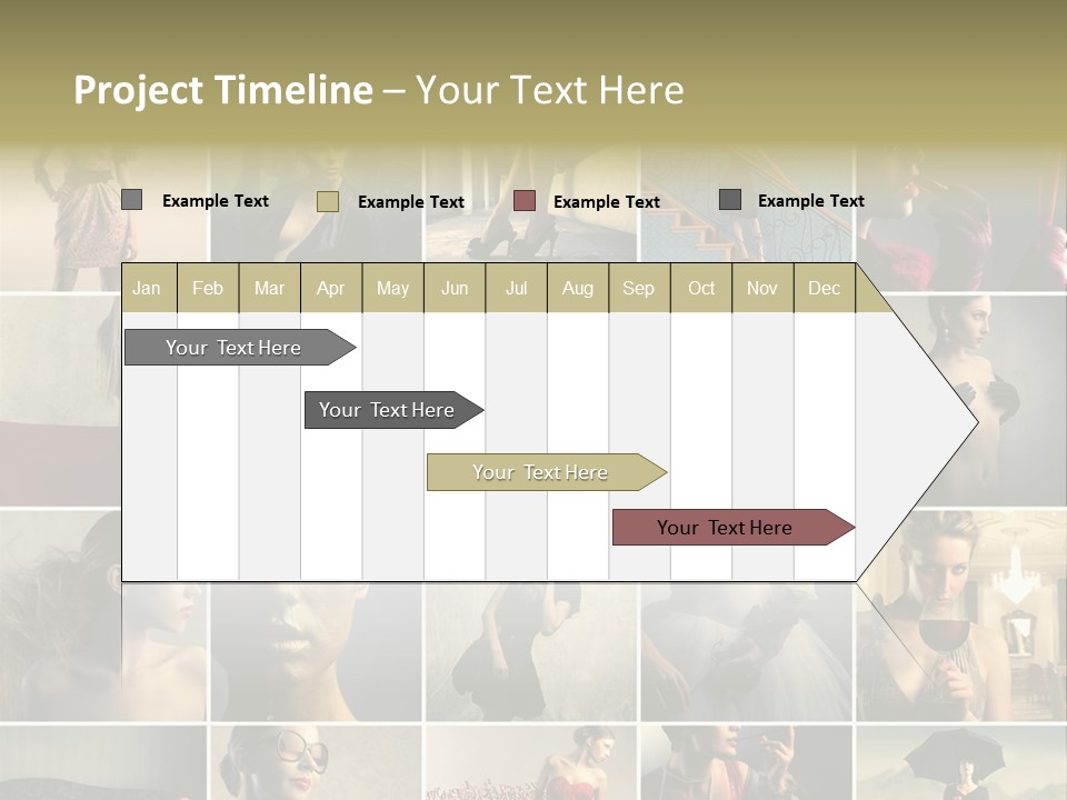 Legs Hat Attractive PowerPoint Template