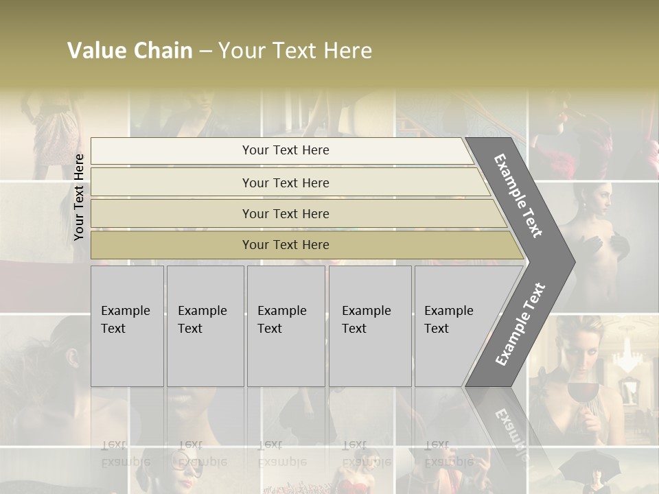 Legs Hat Attractive PowerPoint Template