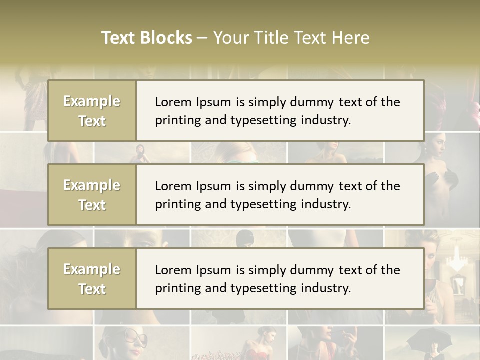 Legs Hat Attractive PowerPoint Template