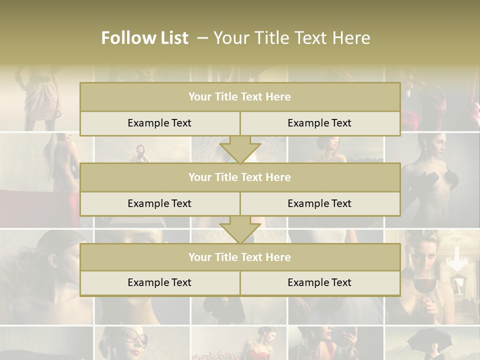 Legs Hat Attractive PowerPoint Template