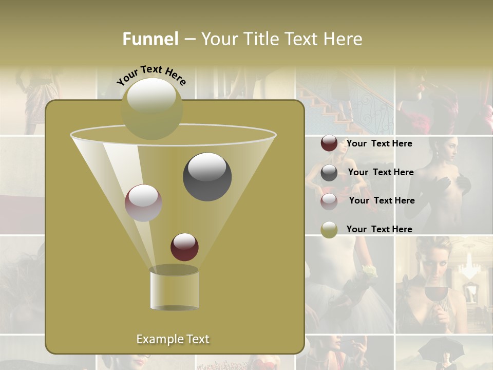 Legs Hat Attractive PowerPoint Template