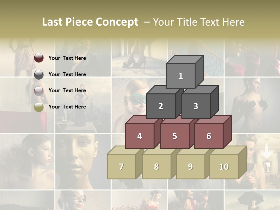 Legs Hat Attractive PowerPoint Template