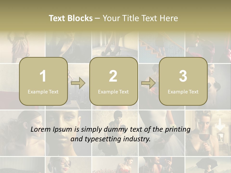 Legs Hat Attractive PowerPoint Template