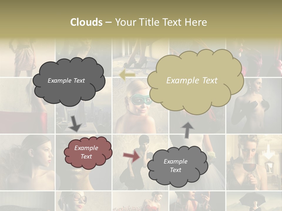 Legs Hat Attractive PowerPoint Template