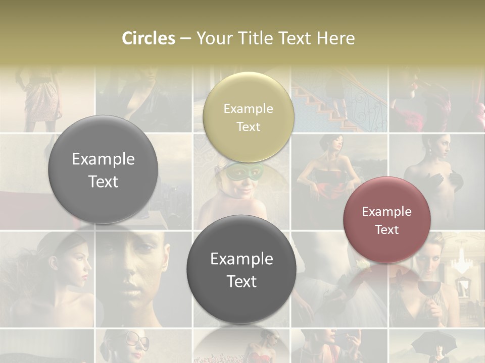 Legs Hat Attractive PowerPoint Template