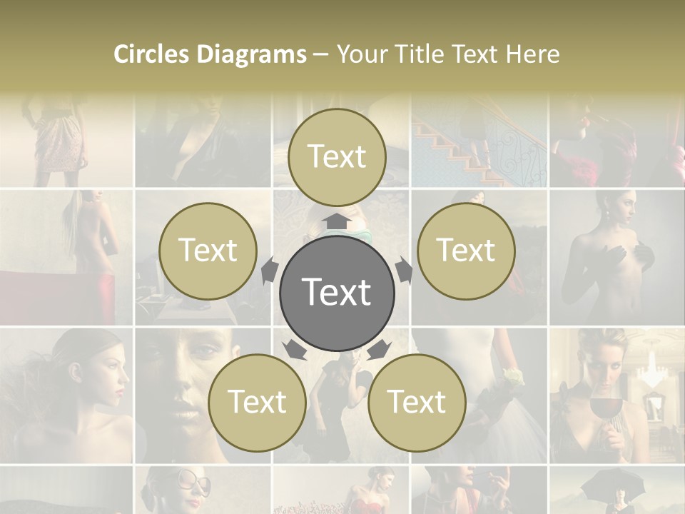 Legs Hat Attractive PowerPoint Template