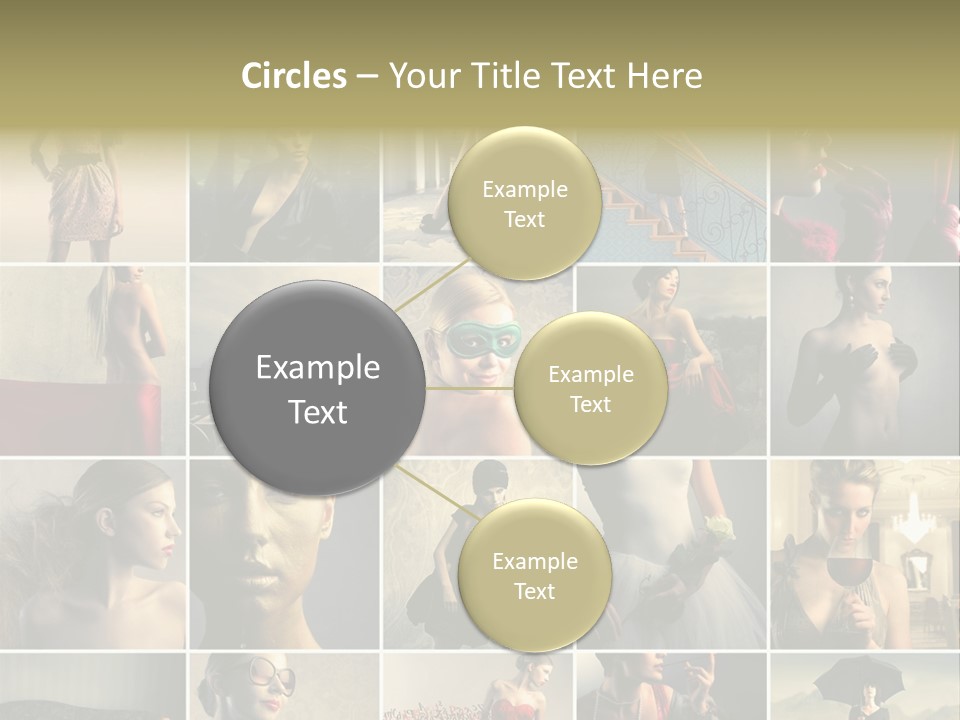 Legs Hat Attractive PowerPoint Template