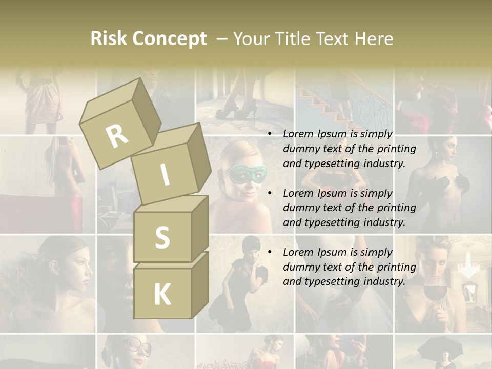 Legs Hat Attractive PowerPoint Template