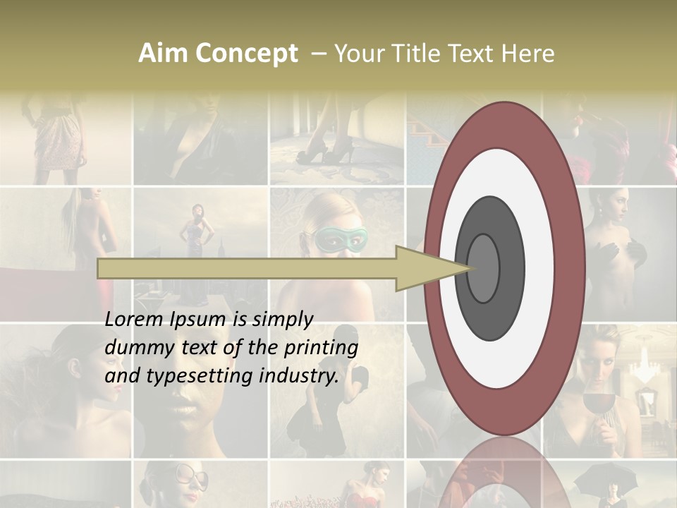 Legs Hat Attractive PowerPoint Template