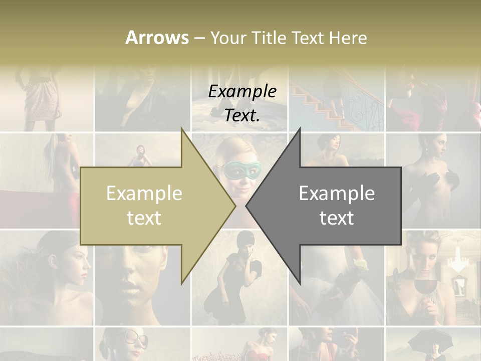 Legs Hat Attractive PowerPoint Template