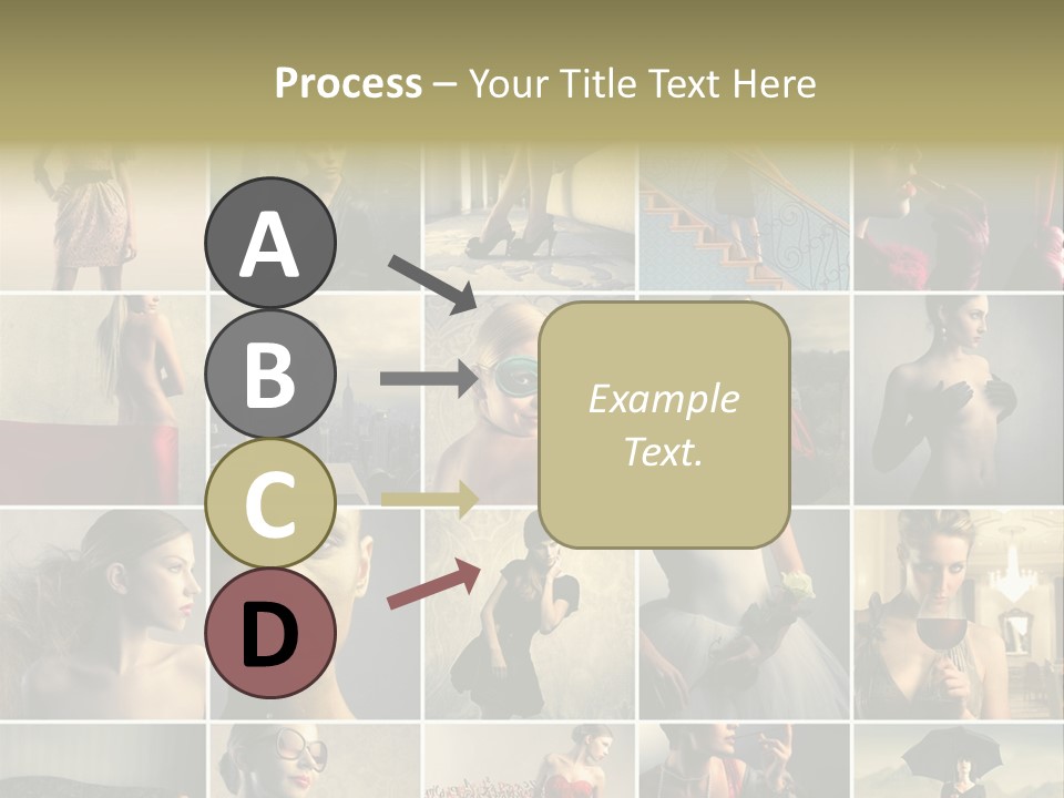 Legs Hat Attractive PowerPoint Template