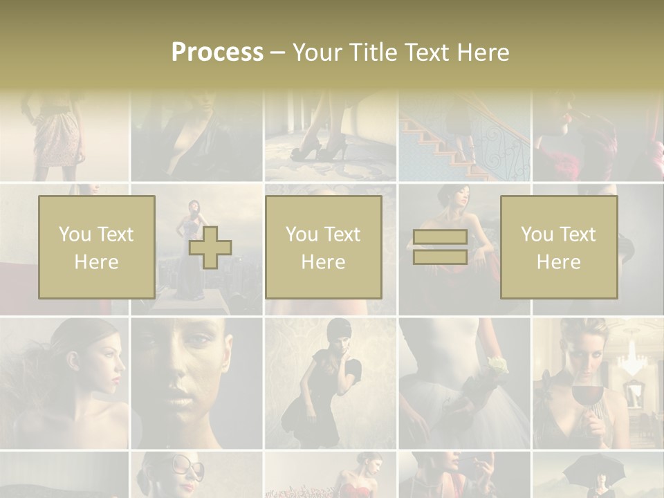 Legs Hat Attractive PowerPoint Template