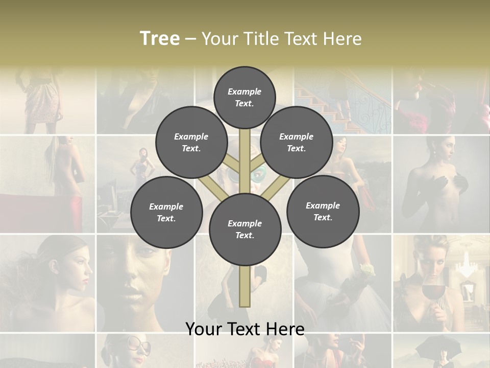 Legs Hat Attractive PowerPoint Template