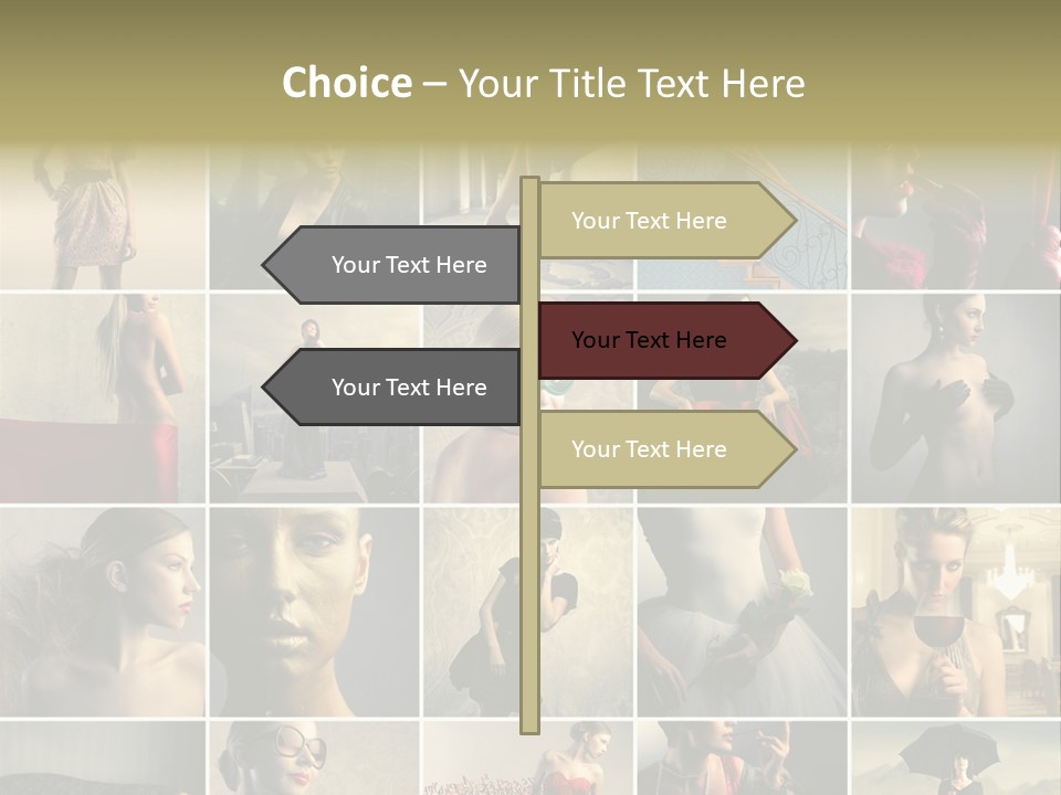 Legs Hat Attractive PowerPoint Template