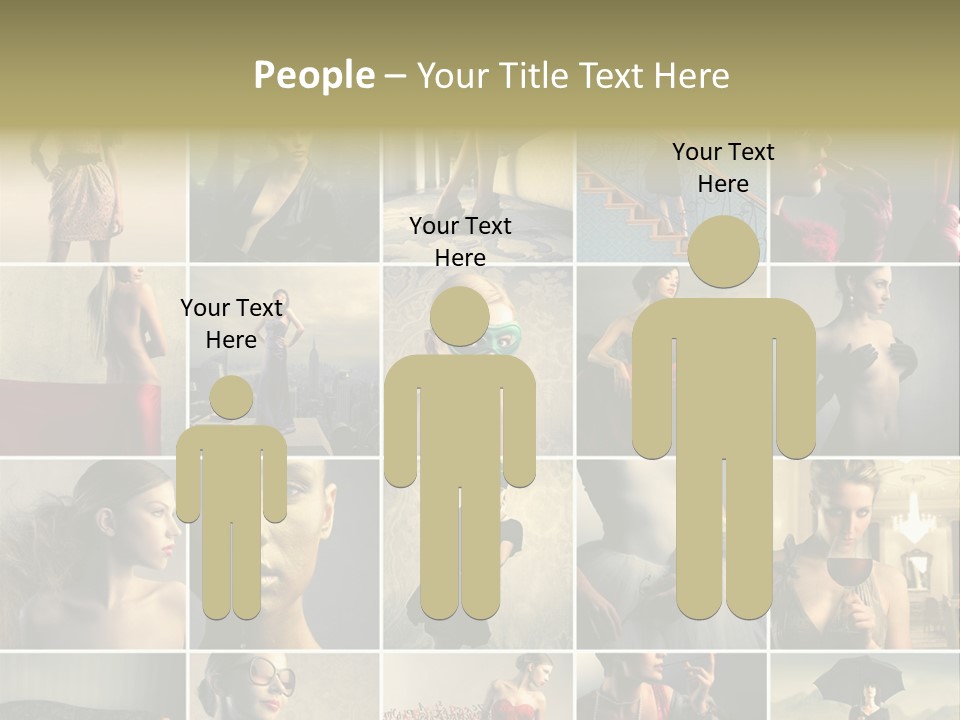 Legs Hat Attractive PowerPoint Template