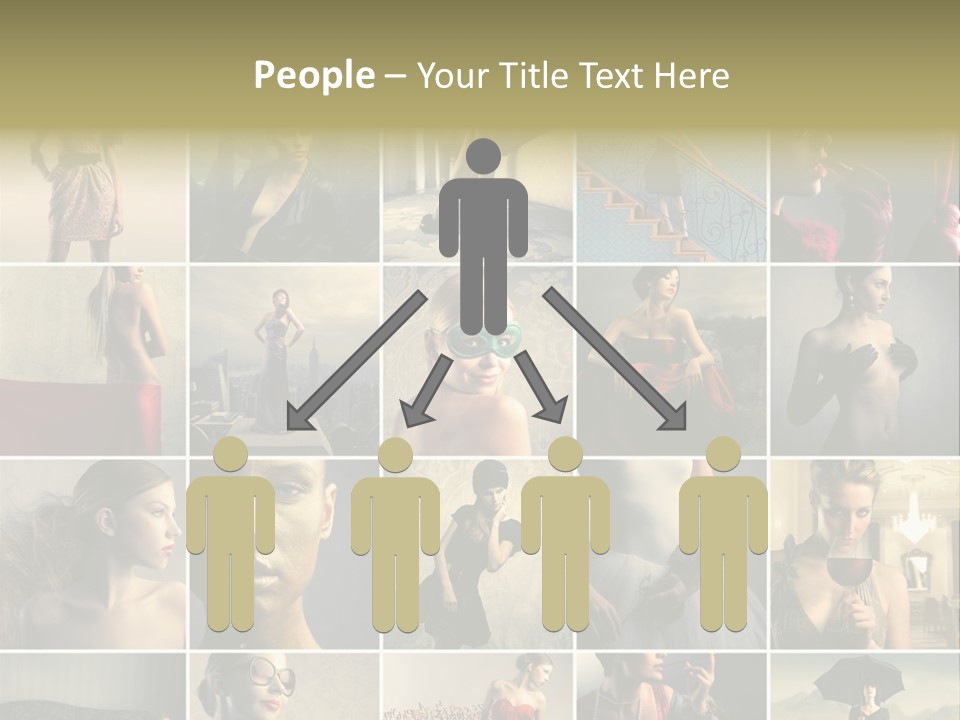 Legs Hat Attractive PowerPoint Template