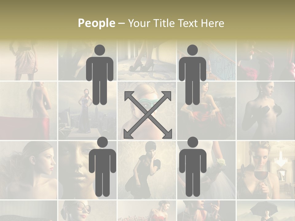 Legs Hat Attractive PowerPoint Template