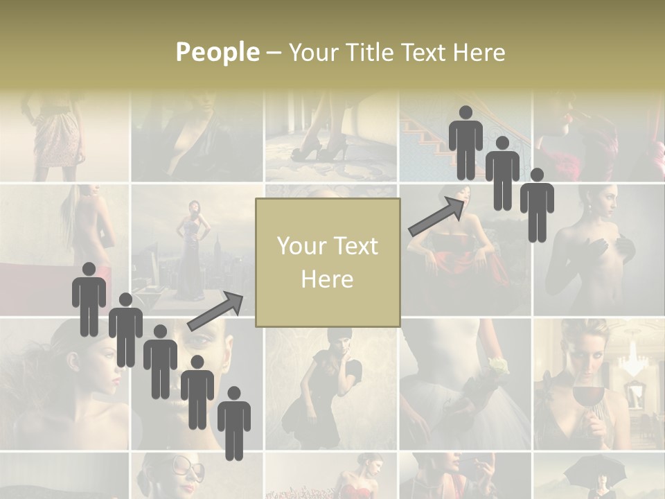 Legs Hat Attractive PowerPoint Template