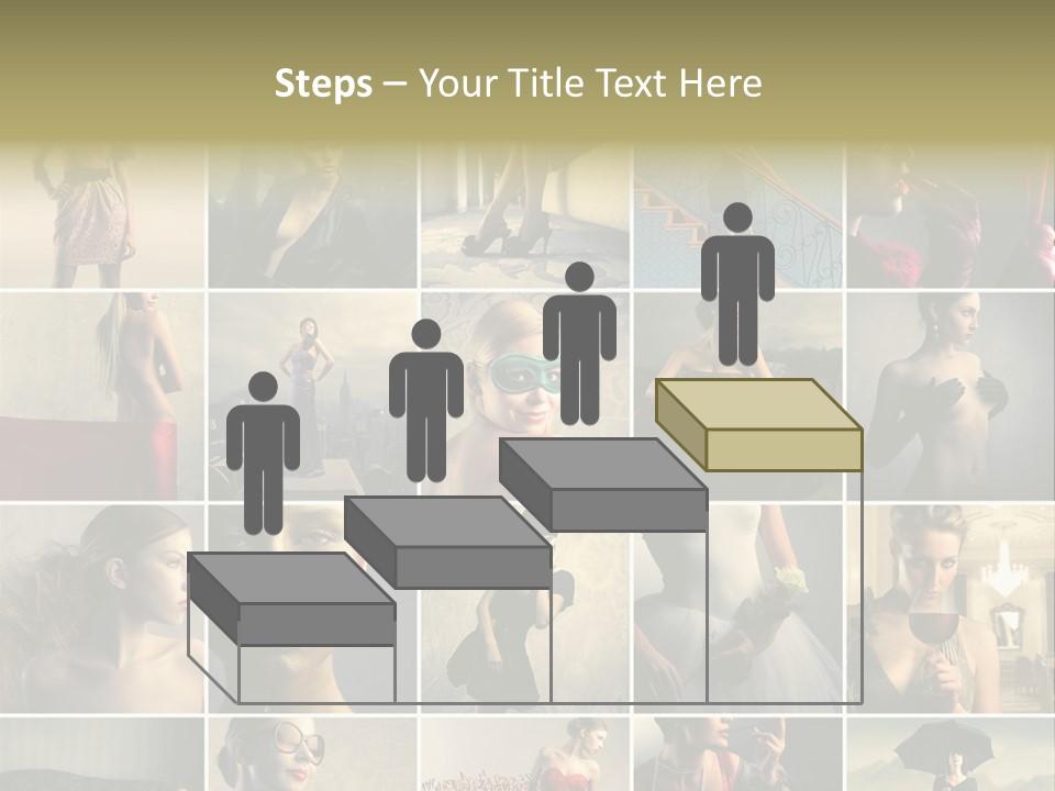 Legs Hat Attractive PowerPoint Template