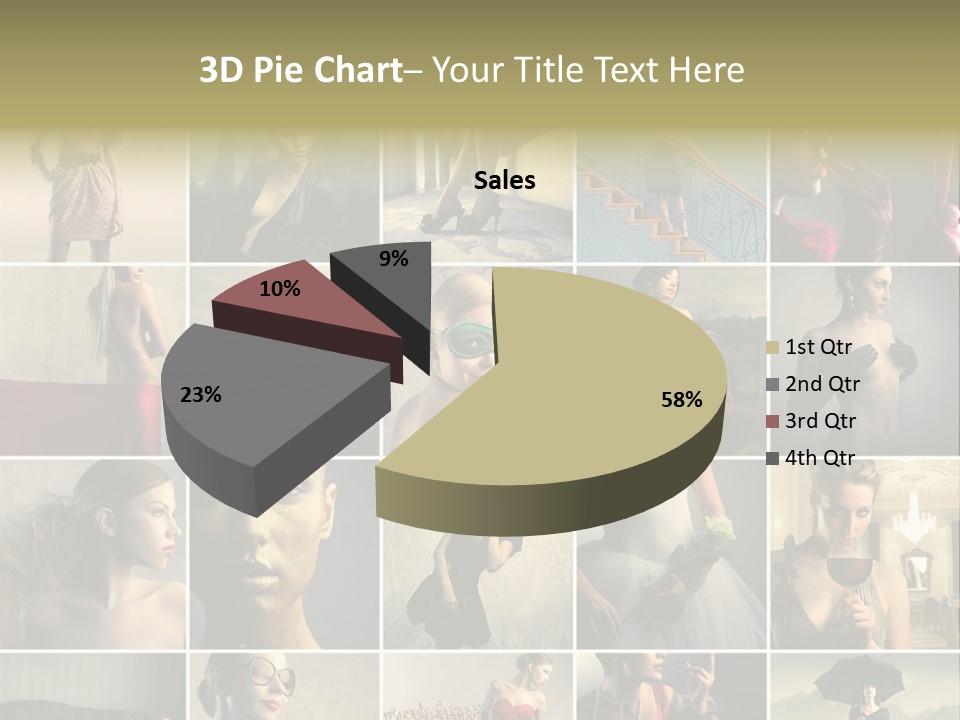 Legs Hat Attractive PowerPoint Template