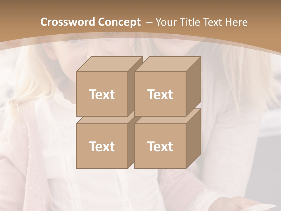 Happy Indoors In Studio Indoors At Home PowerPoint Template