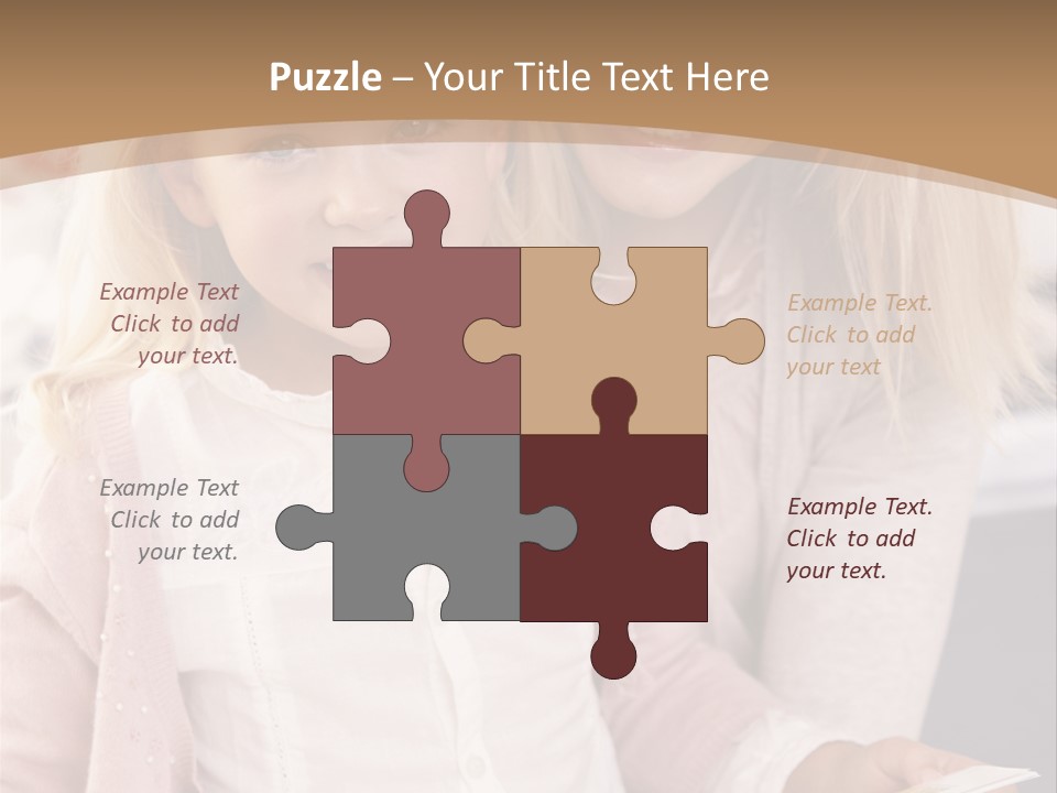 Happy Indoors In Studio Indoors At Home PowerPoint Template