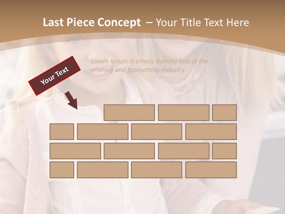 Happy Indoors In Studio Indoors At Home PowerPoint Template