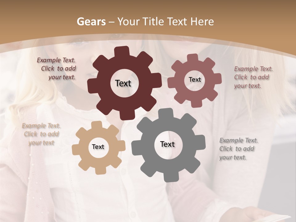 Happy Indoors In Studio Indoors At Home PowerPoint Template