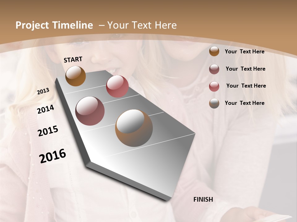 Happy Indoors In Studio Indoors At Home PowerPoint Template
