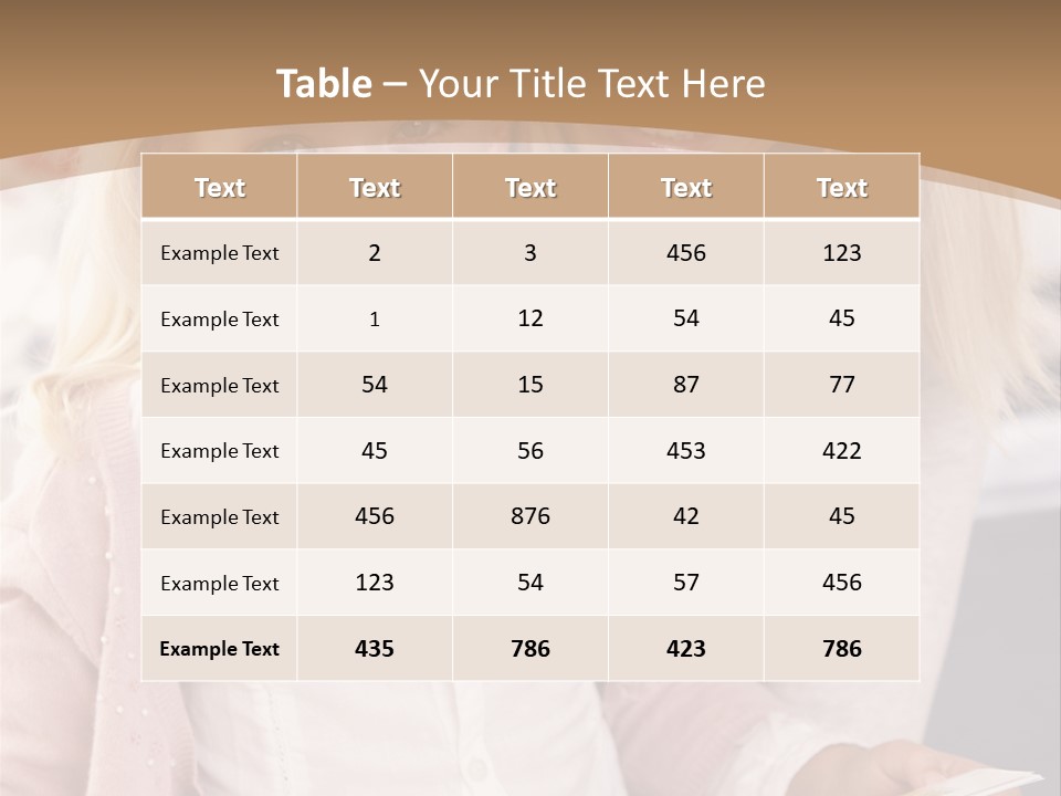 Happy Indoors In Studio Indoors At Home PowerPoint Template