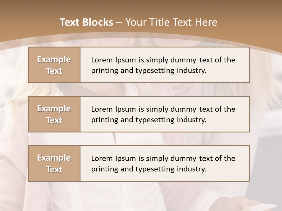 Happy Indoors In Studio Indoors At Home PowerPoint Template