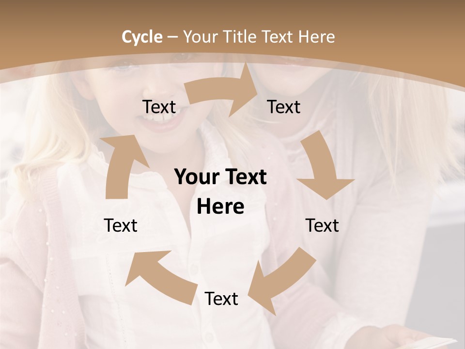 Happy Indoors In Studio Indoors At Home PowerPoint Template