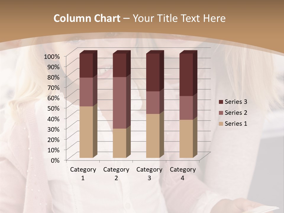 Happy Indoors In Studio Indoors At Home PowerPoint Template