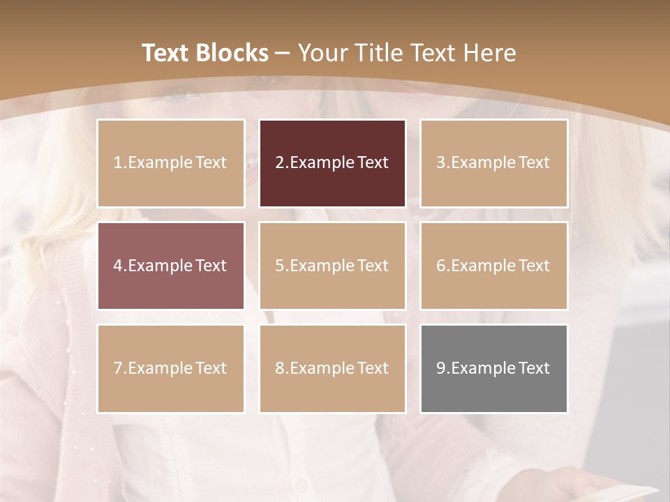 Happy Indoors In Studio Indoors At Home PowerPoint Template