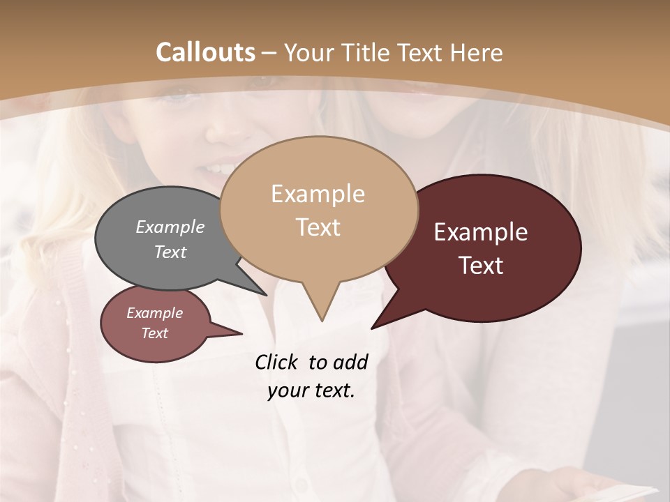 Happy Indoors In Studio Indoors At Home PowerPoint Template